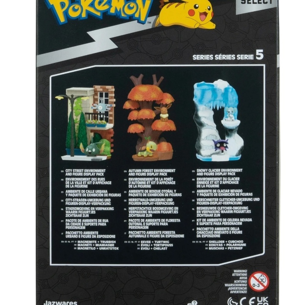 Pokemon Select City Street Set - Magnemite & Trubbish Display Pack (Wave 5) - Picture 5 of 14